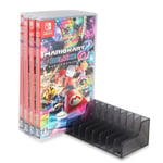 Pelikorttivarasto Nintendo Switch Game Card Holder Stand -tuki