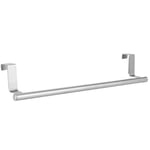 Cabinet Hanging Shelf Over Door Towel Rack 36cm Stainless Steel Space Saving