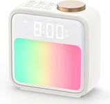 FUNFOR Sunrise Alarm Clock, Wake Up Light for Heavy Sleepers, 6 Natural Sounds &