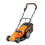 LawnMaster MEB1840M Tondeuse électrique Gazon 1800W 40cm 6 Hauteurs Réglable ...