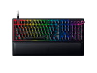 Razer BlackWidow V3 Pro (Switches Jaunes) - Clavier Gamer sans-Fil (Switches Mécaniques Silencieux, Repose-Poignet, Bluetooth, Touche Média, RGB Chroma) Clavier US | Noir