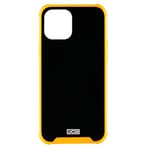 JCB Toughcase iPhone 12 6.1" Coque de Protection Antichoc pour Téléphone Portable, Noir & Jaune