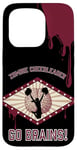 Coque pour iPhone 15 Pro Costume d'Halloween de pom-pom girl zombie