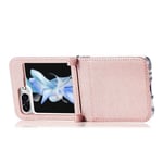 Ohut korttilompakko Samsung Galaxy Z Flip 5 Pink