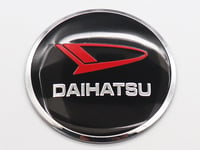 (56 tarraDaihatsu A musta punainen)4kpl Daihatsu Dn Trec Logo Auton tunnus Pyörän keskinapakorkki Automaattivanteen korjaus merkin kannet Tarra Muotoilutarvikkeet