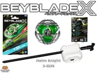 Beyblade X Helm Knight 3-80N Battle Top & Launcher by Takara Tomy