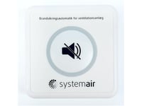 Systemair Felpanel Br-A5 Fp Med Akustiskt Och Visuellt Larm För Automatiskt Brandskyddssystem A5 Enligt Ds428:2019.