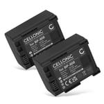 2x Battery for Canon VIXIA HF S20 VIXIA HF M30 HF11 LEGRIA FS200 890mAh 