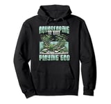 Aquascaping Is Like Playing God Aquarium Aquascaper Pullover Hoodie