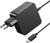 33W Chargeur Adaptateur Alimentation Pour Ordinateur Portable Asus Eeebook X205T X205 X205Ta X205Ta-Dh01 X205T-Hatm0103 X205Ta-Us01 X205Ta-Uh01 X205Ta-Ds01 E200Ha R209H Laptop Ac Adaptateur