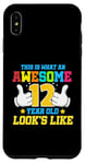 iPhone XS Max This is what an awesome 12 year old looks like 12th birthday Case