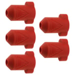 5x Red Silicone Heat Hotend Sock Extruder Protector for Creality K1 3D Printer