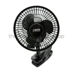 Ram 6 Inch 150mm Clip On Office Desk 2 Speed Fan