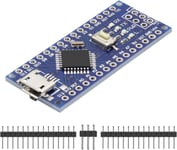 Nano Module Avec Puce Ch340,Nano Carte De Développement Ch340 5V 16M Carte Microcontrôleur Avec Micro Usb Interface,Compatible Avec Arduino Ide