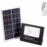 Projecteur solaire led 30 w 6 500 k Panneau : 6 V/6 w Batterie : 3,2 V/3 000 mAh Télécommande [HO-SOLARFL-30W-01]