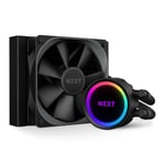 NZXT Kraken 120 RGB All In One 120mm Intel AMD CPU Water Cooler - Black