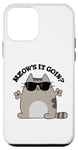 Coque pour iPhone 12 mini Jeu de mots amusant pour chats Meow's It Going