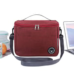 New Adults Kids S/M/L Thermal Cool Hot Food Storage Tote Box Insulated Lunch Bag