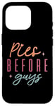 iPhone 16 Pro Retro Pies Before Guys - Retro Thanksgiving Matching Outfit Case