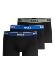 HUGO BOSS Trunks, Pack of 3, Black/Multi