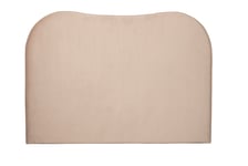 Sleepo - Lola Sänggavel Sammet Beige 160cm