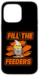 Coque pour iPhone 14 Pro Max Remplissez les mangeoires pour observer les oiseaux