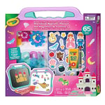 CRAYOLA - Crée ton propre conte de fées, tableau double surface : Blanc Magnétique et Noir pour Craies, Activité Créative et Cadeau pour Enfants, à partir de 3 ans