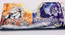 NEW Nintendo Pokemon Sun Moon Double Pack 3DS 34023 JAPAN IMPORT