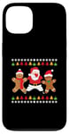 Coque pour iPhone 13 Pull de Noel Homme Dab Pere Noel christmas Drole Noel