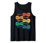 Violin Player Music Teacher Violinist Musicians Retro Tank Top