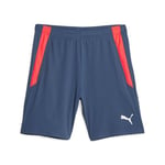 PUMA Teamliga Short d'entraînement 2 Poches Ouvertes tricoté Homme, Orchidée Bleu-Encre, 3XL