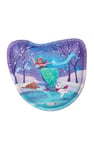 ergobag Patins à Glace - Motif : Monde à thème - Plaisir de Collection - Princesse de Patinage - Violet, Princesse du Patin à Glace - Violet, Taille Unique, Cartable