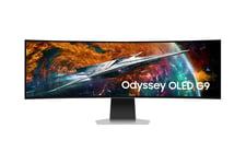 Samsung Odyssey OLED G9 S49CG950SU skärm - 49" - VESA Adaptive-Sync, AMD FreeSync Premium Pro - 0,03ms - UWQHD 5120x1440 vid 240Hz