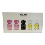 Moschino Toy 5x 5ml Miniature Gift Set