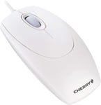 Wheelmouse, Souris Filaire, Design Symétrique Pour Droitiers Et Gauchers, Capteur Optique, Port Usb, Adaptateur Ps/2 Inclus, Blanc Grisé[MOU140510]