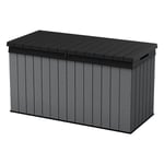 Coffre de rangement Darwin, coffre durable et résistant aux intempéries, Gris - 570L - 142.5x65.3x78.2 cm - Keter