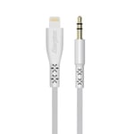 Energizer - Cable Audio Jack 3.5mm vers Lightning pour Produits Apple Version Hors Europe - Garantie à Vie