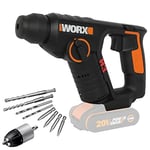 WORX WX394.91 H3 Marti/Drill/Atorn, 20V, 2Ah, 2 Batteries