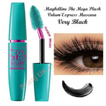 Maybelline The Mega Plush Volum' Express Mascara Very Black Volume Length Thick