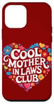 Coque pour iPhone 12 mini Conception de coeur cool pour le club des belles-mères