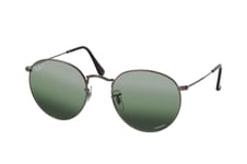 Ray-Ban 0RB3447 004/G4, ROUND Sunglasses, UNISEX, polarised, available with prescription