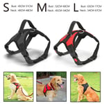 Non-pull Dog Harness Adjustable Pet Puppy Walking Strap Vest Soft Chest Belt Uk