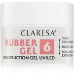 Claresa Rubber Gel Construction Gel UV/LED Længdegivende gel neglelak Skygge 06 12 g