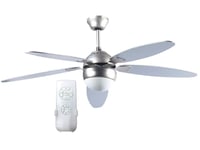 Ventilateur de plafond avec plafonnier "VT-997" - Ø 132 cm - Avec télécommande