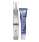 No7 LABORATORIES Line Correcting Booster Serum & Lift & Luminate TRIPLE ACTION Serum 30ml Bundle