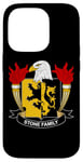 iPhone 14 Pro Stone Coat of Arms - Family Crest Case