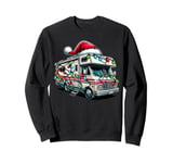 RV Camping Camper Motorhome Vacation Christmas Hat Xmas Sweatshirt