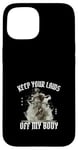 Coque pour iPhone 15 Statue Keep Your Laws Off My Body (ne Mettez Pas Vos Lois