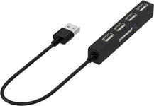 Hub USB, Data Hub USB 4 Ports, Adaptateur USB, USB Multiport Pour Macbook, Mac P