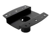 Peerless Modular Series Heavy Duty Flat Ceiling Plate - Komponenter Til Montering (Loftsplade) - Sort